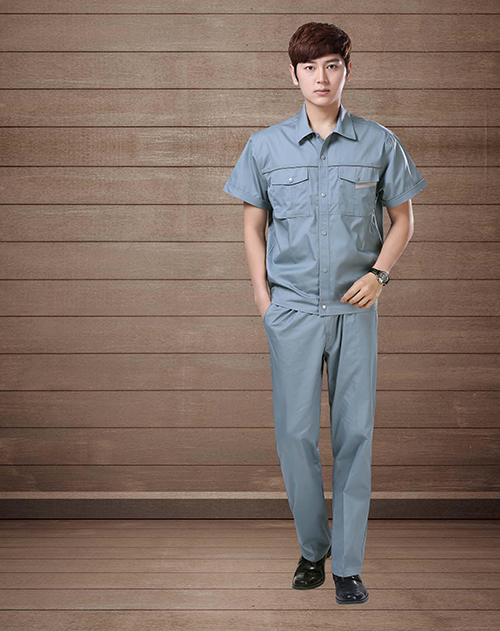 夏季短袖工作服