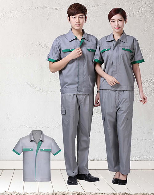 夏季短袖工作服