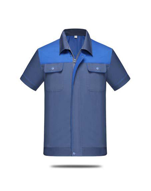 夏季短袖工作服