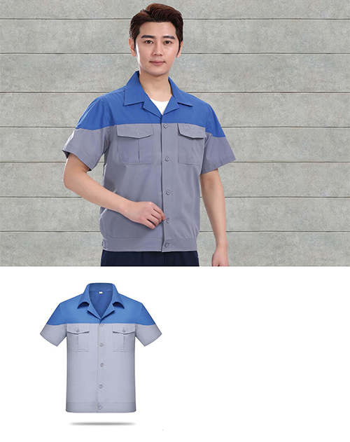夏季短袖工作服