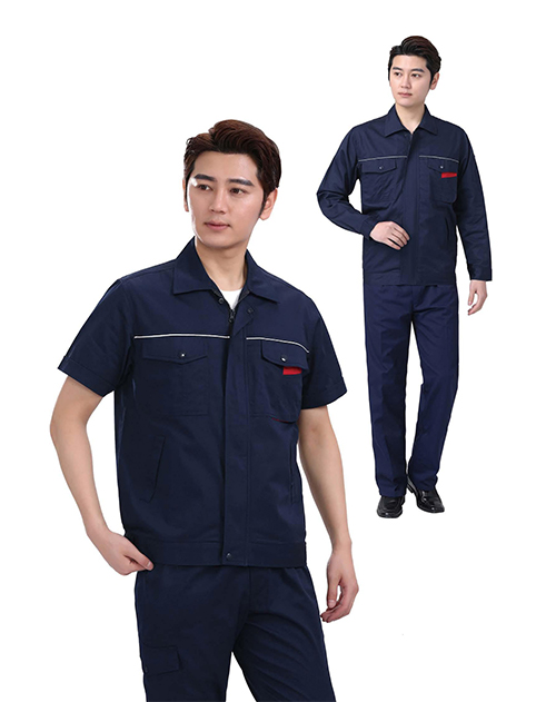 夏季长袖工作服