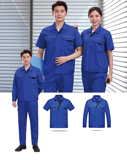 夏季长袖工作服
