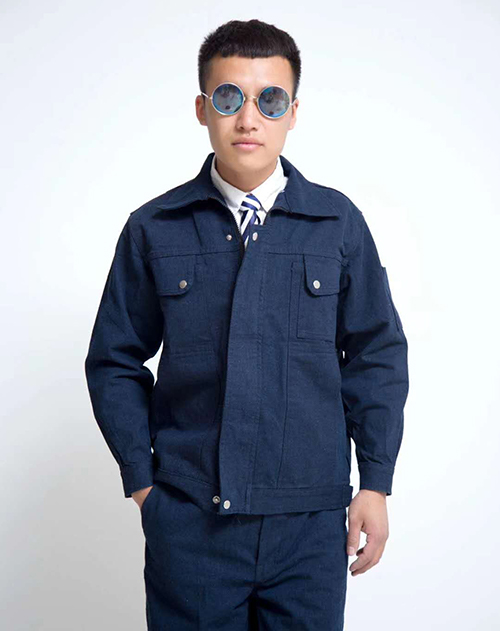 牛仔工作服