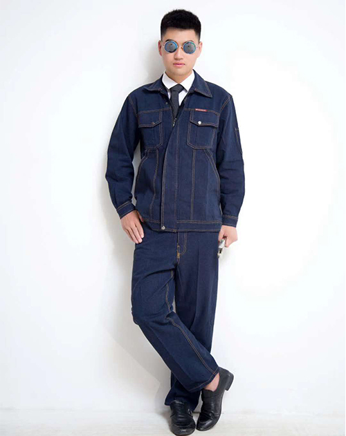 牛仔工作服